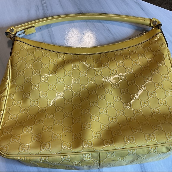 Yellow Gucci Shoulder/handbag - Picture 5 of 16